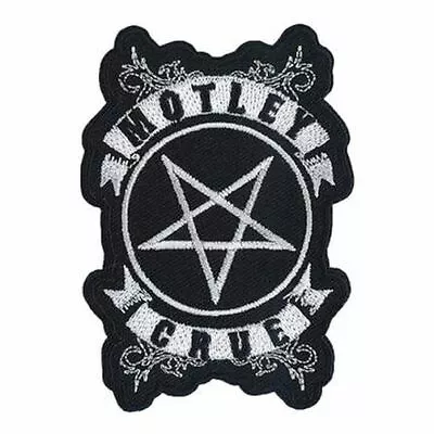 Motley Crue - Pentagram - Embroidered Patch - Brand New - Music Band 5318 • $7.95