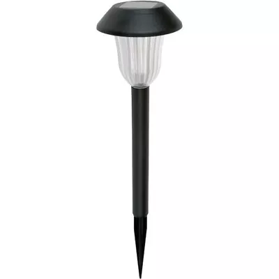 (6-6/pk)-Moonrays Black 2.4 Lm. Plastic Solar Path Lights. Model: 25800 • $204.98