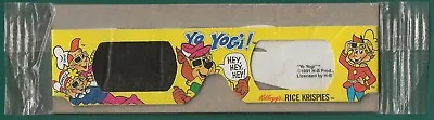 Vintage 1991 Rice Krispies Cereal Prize Yo Yogi! 3-d Glasses • $2.99