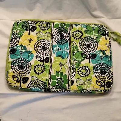 Vera Bradley Limes Up 17” X 12” Laptop Sleeve Bag Retired EXC • $15