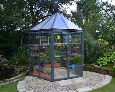 High Walk - In Greenhouse Polycarbonate Spacious Oasis Canopia By Palram • £1099