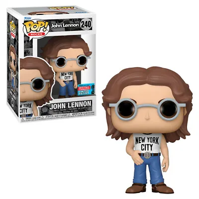 The Beatles John Lennon NYCC Shirt Festival Of Fun 2021 Pop! Vinyl • $32