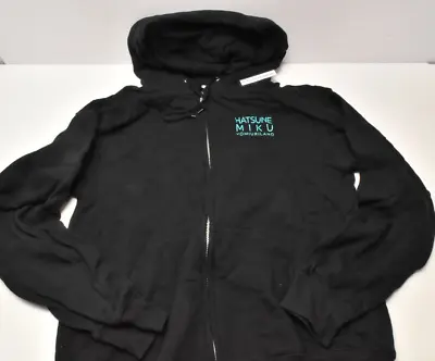 Hatsune Miku Yomiuriland Hoodie Black M Size VOCALOID • $56.43