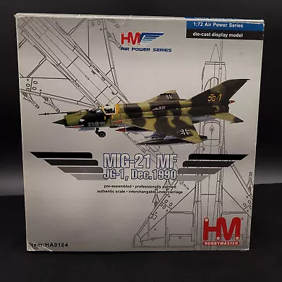 Hobby Master 1/72 German MiG-21MF German JG-1 Dec. 1990 HA0104 • $155