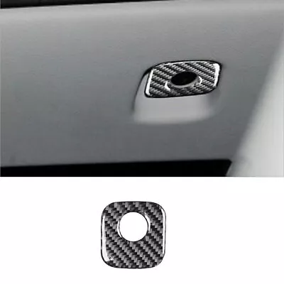 For Chevrolet Corvette C6 Carbon Fiber Car Interior Glove Box Handle Cover Trim • $10.83