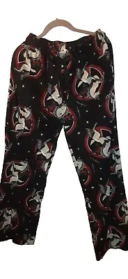 Marvel Dead Pool Space Icon Fleece Pajama Pants Sz M • $12