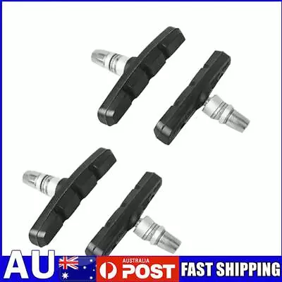 4pcs Mountain Bike Brake Blocks Rubber Bicycle V-brake Shoes Pads Cycling Parts • $11.77