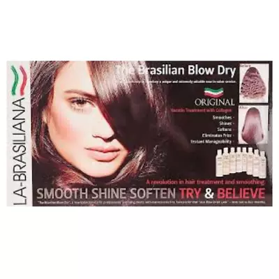 La Brasiliana Keratin Treatment With Collagen (Trial Intro Pack) • £198.88