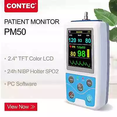 ICU Vital Signs Patient Monitor NIBP SPO2 PR Amulatory Blood Pressure MonitorUS • $179