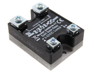 Opto 22 3-32VDC Control Solid State Relay SSR 240 VAC 10 Amp 240D10-17 • $9.99