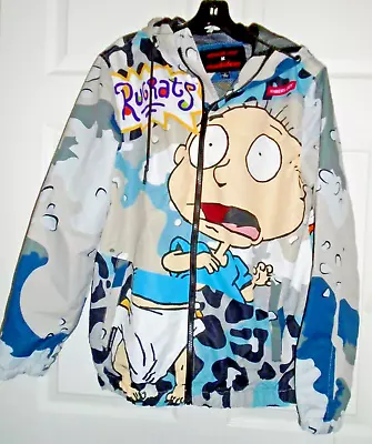Rugrats Nickelodeon Windbreaker Jacket Members Only Men's   Small New With Tags • $28.95