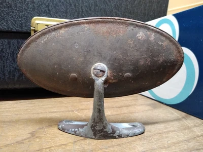 $49.95 • Buy Vtg 1937-1940 Ford Model A Car Rear View Oval Mirror Auto Truck Rat Hot Rod