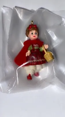 Hallmark Little Red Riding Hood Madame Alexander Miniature Ornament - NIB #7 • $5.39