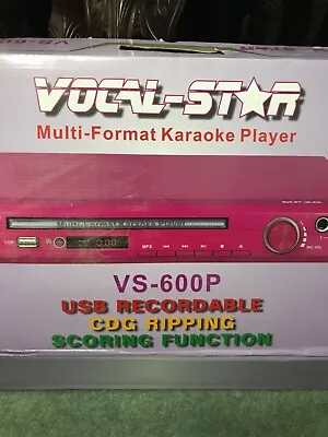 £85 • Buy Vocal Star Karaoke  VS 600P For Kids