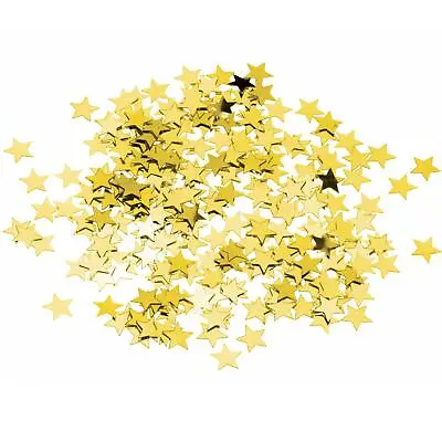 £2.99 • Buy 2X Gold Star Table Confetti Sprinkles B'day Anniversary Wedding Party Decor 14G