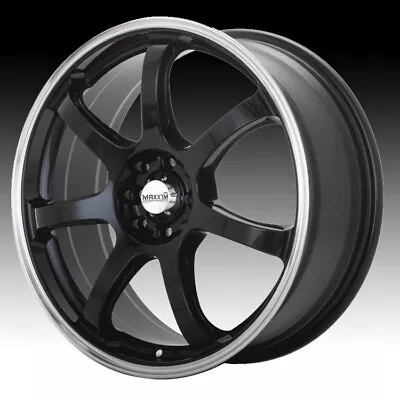 Maxxim KN Knight Gloss Black 17x7 4x100 / 4x4.5 40mm (11B-KN77D04405) • $187.20