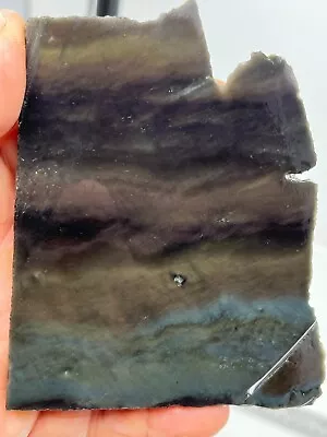 Velvet Aka Peacock Obsidian Slab Lapidary Cabbing Carving Chakra Reiki • $22