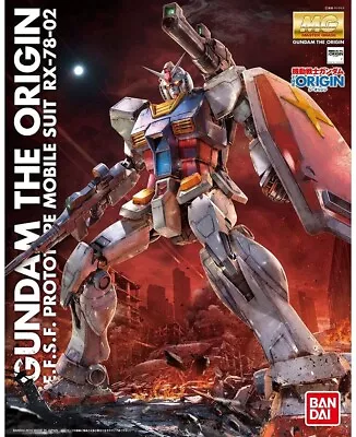 Bandai Gundam Origin RX-78-2 MG 1/100 Model Kit USA Seller • $64.95