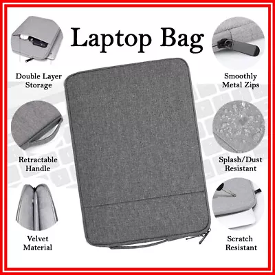 Laptop Sleeve Pouch Case Carry Bag 11  13  14  15 For Macbook Dell HP Lenovo • $19.99