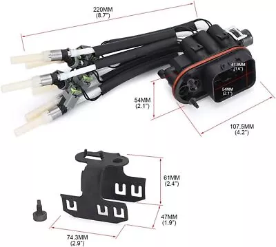 Spider Fuel Injector 6 Cylinder For Chevy/GMC Trucks Vortec 4.3L 96-02 89060439 • $100