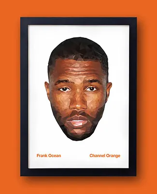 Frank Ocean - Channel Orange Poster - Kanye West Jay-Z OFWGKTA Pyramids Tyler • £12