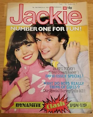 MAGAZINE - Vintage Jackie Magazine No #844 March 8th 1980 David Essex Clash  • £8