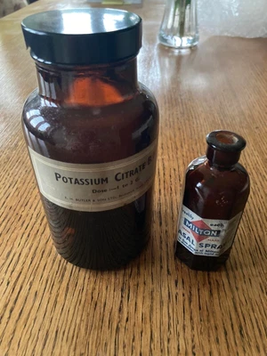 £3 • Buy Antique Chemist Bottles