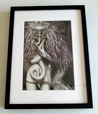 £20.74 • Buy Original HR Giger Aliens Art Print H.R Giger Alien Queen Warrior PICTURE Medusa