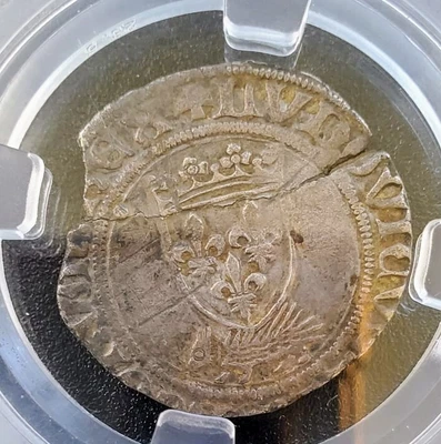 $74.99 • Buy Circa 1500's. Louis Xll Gorgeous Porcupine Silver Coin France RARE