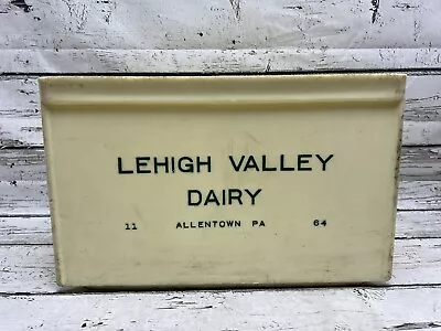 VTG 1960's Lehigh Valley Dairy Allentown PA Delivery Milk Bottle Crate Carrier • $50