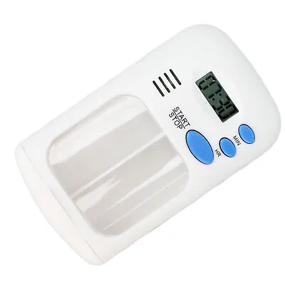 £7.73 • Buy Automatic Pill Dispenser 2 Grids Portable Simple Operation Smart Pill Dispenser