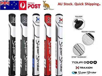 $17.99 • Buy Super Stroke Putter Grip Golf Club Grip Golf Putter Grip Traxion TOUR 2.0 3.0