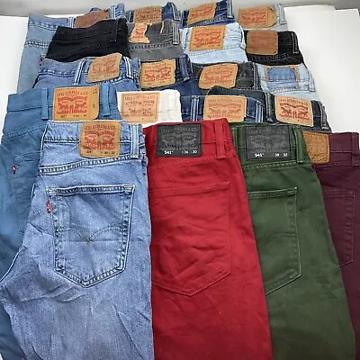 Wholesale Lot Of 20 Men's Levi's 500 Series Jeans Grade A Sizes 28-42in • $119.99