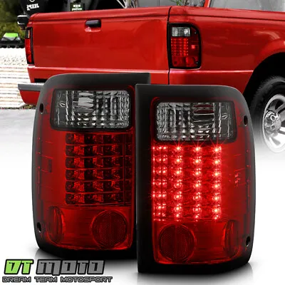 2001-2005 Ford Ranger LED Perform Red Smoked Tail Lights Brake Lamps Left+Right • $128.99