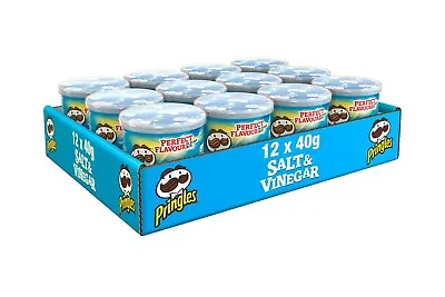 £10.99 • Buy Pringles Pop & Go Travel Box  12 X 40g Salt & Vinegar Flavour 