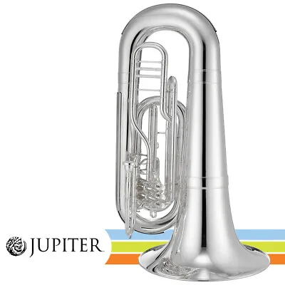 Jupiter Key Of BBb Silver Plated Brass Quantum Marching Tuba With Case JTU1100MS • $9239