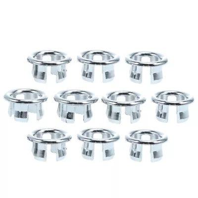  20 Pcs Home Overflow Ring Basin Hole Plug Bathroom Kitchen Sink • £6.39