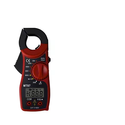 Portable Digital Clamp Meter Multimeter Dc Ac Voltage Tester 1999 Counts UK • £8.63