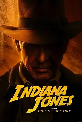 New Indiana Jones And The Dial Of Destiny Movie Poster Premium Art Size A5-a1 • $7.50