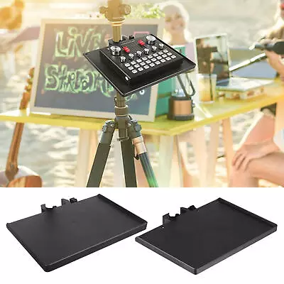 Microphone Stand Tray Sound Card Tray Adjustable Accessories Tray Mic Stand Tray • $9.27