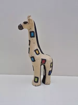 Raku Studio Pottery - Giraffe - Large Figurine - South Africa  • £19.95