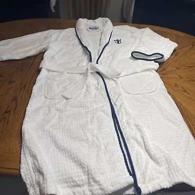 Royal Caribbean  Bathrobe Spa Style Long  One Size  New Waffle Style • $45