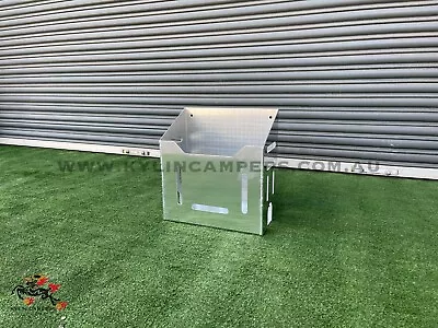 3mm Flat Aluminium Jerry Can Holder For Ute Canopy Toolbox - Suit 20L Jerry Can • $125