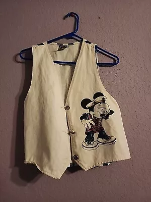 VTG Mickey Mouse Unlimited Jerry Leigh Disney  Vest Shirt Medium • $19.99