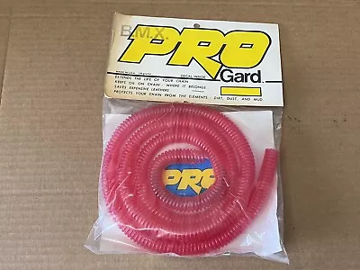 NOS Vintage Bmx Freestyle Pro Gard Red Chain Protector GT01689 • $34.95