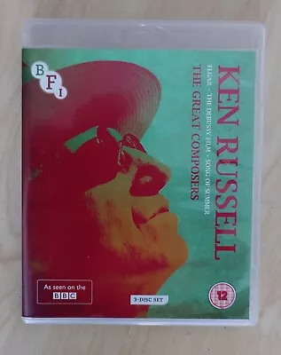 Ken Russell - The Great Composers (DVD Blu-ray) BFI Elgar Debussy Song Of Summer • £20