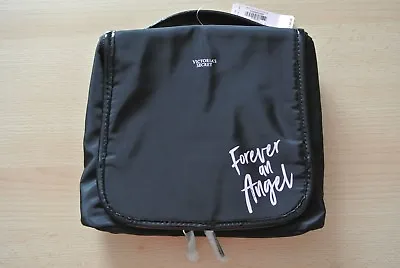 Victoria's Secret Travel Case Bag & Pouch & Luggage Tag - Black  • $30.69