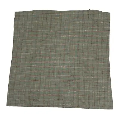 NEW Zara Home Plaid Square Pillow Case 17.5  X 17.5  B57 • $8.99