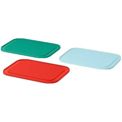 Ikea 365 Chopping Board Set. Cheese Serving Trays. 22x16cm Pack Of 3 • £8.99