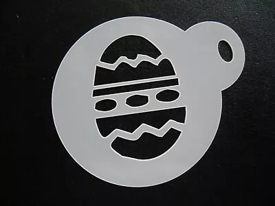 60mm Easter Egg Design Cake Cookie Craft & Face Painting Stencil • £1.50